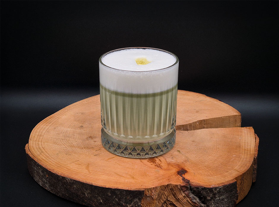 Pumpkin Spice Matcha Latte